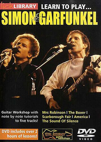 Learn to Play Simon and Garfunkel DVD (2008) Lee Hodgson cert E - Region 2