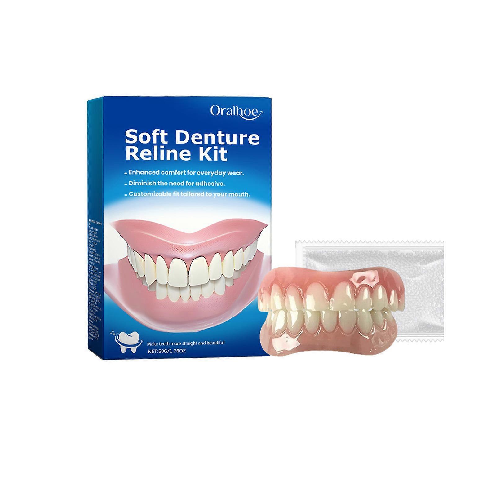 Ensemble de prothèses de modification des dents ORALHOE, ensemble de prothèses de modification de l’espace des dents, kit cosmétique de belles dents