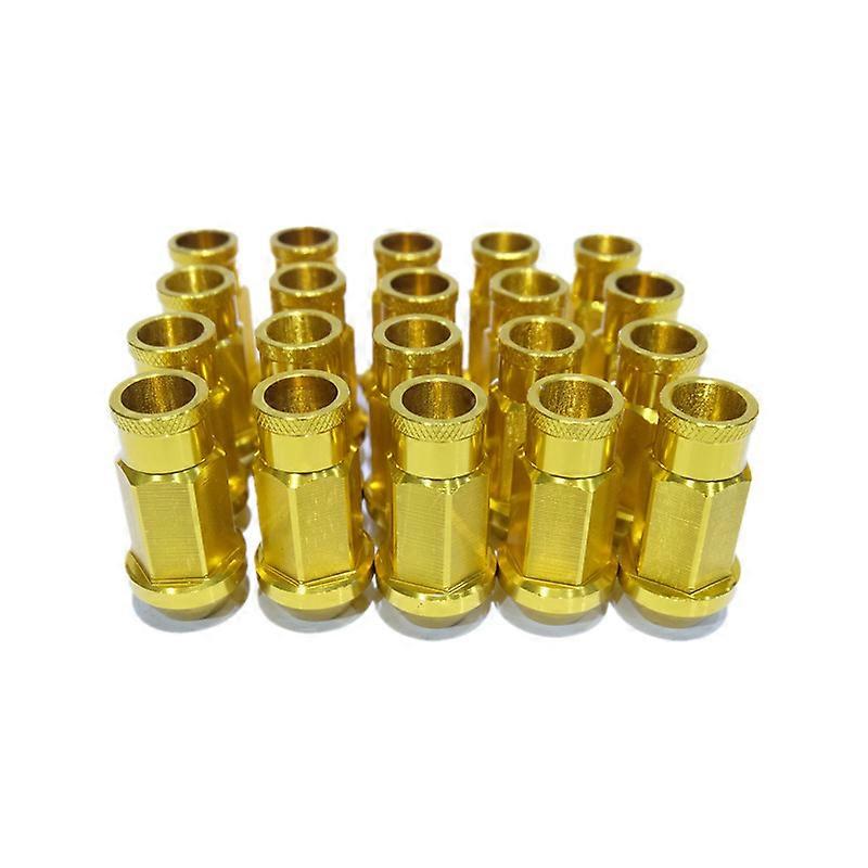 Écrous de roue universels 20PCS D1 Spec M12x1.5 / 1.25 voiture modifiée en aluminium performance auto racing roue écrous de roue vis