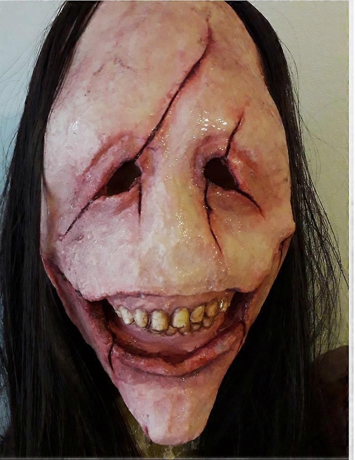 Halloween Horror long hair devil mask