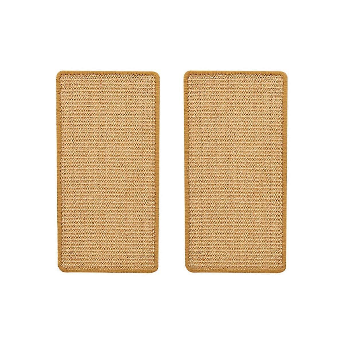 2-part scratch mat Sisal scratch mat Scratch mat for cats with adhesive tape scratch mat 50 x 25 cm