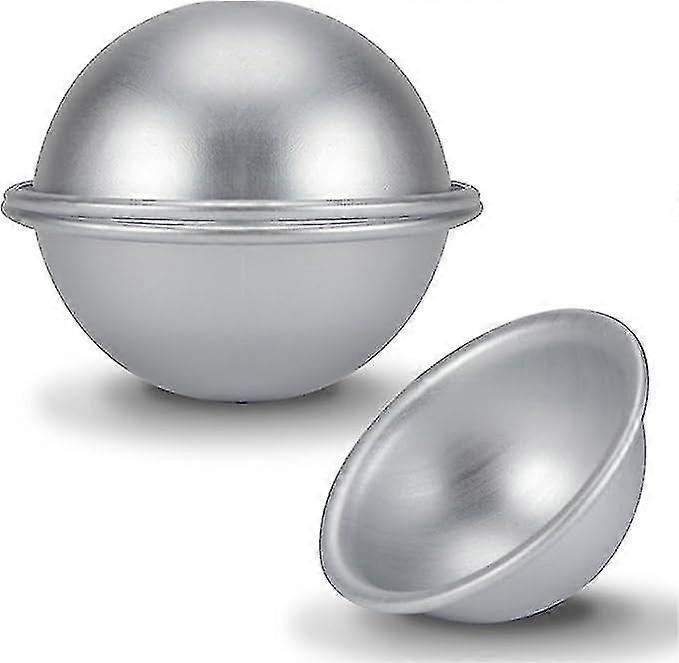 10cm Alloy Hemisphere Cake Mold 4pcs