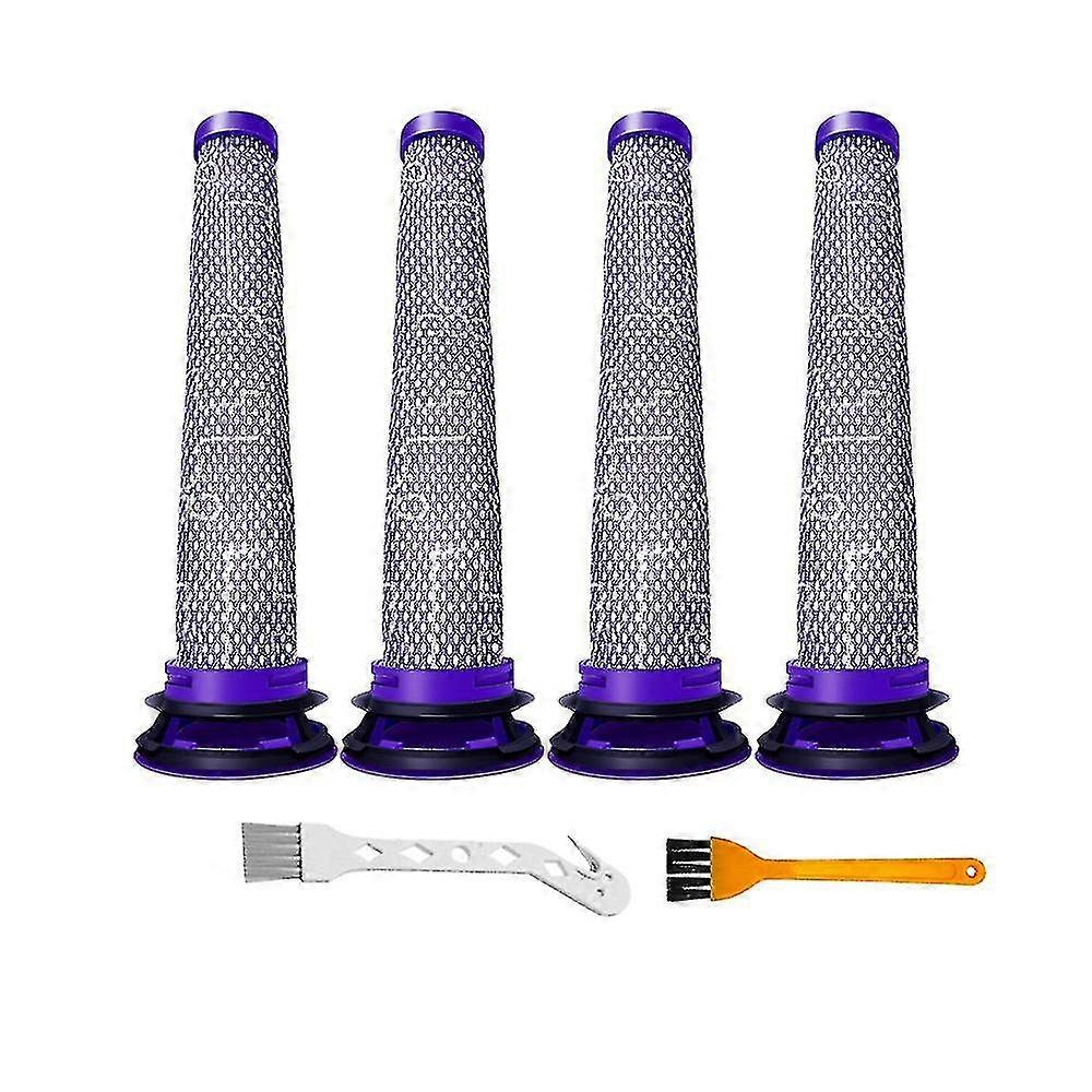 6pcs Pre-filters Hepa For Dyson V8 And V7 Cordless Vacuum Cleaners