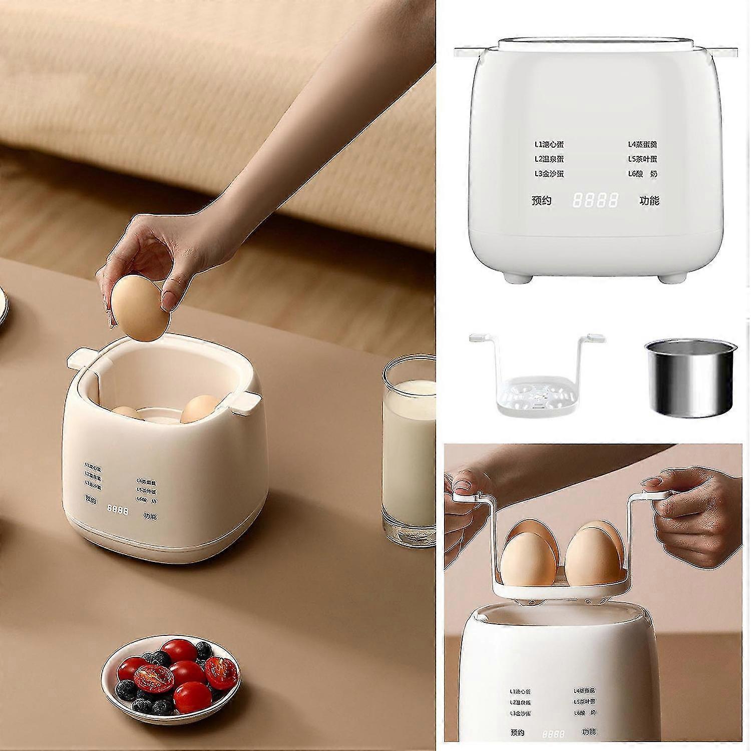 Cooker, Fully Automatic Household Multifunctional Steaming Device, Soft Boiled Egg, Hot Spring , Breakfast Yogurt Machine