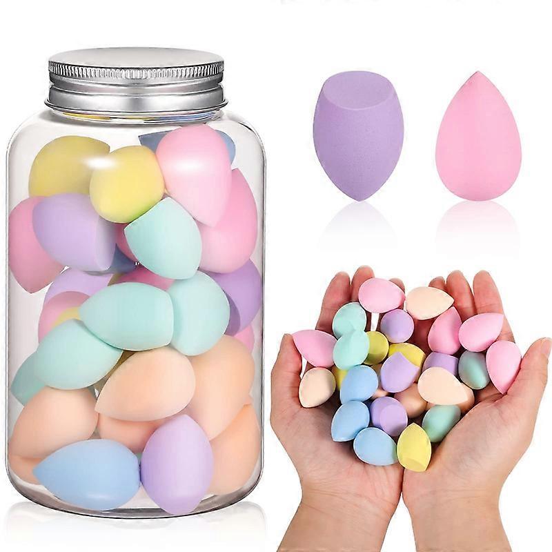 40pcs Mini Makeup Sponge Set Multi Colored Mini Beauty Blender