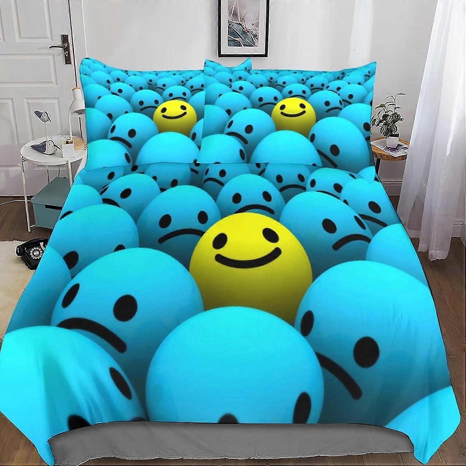 Interesting Duvet Cover Bedding Set,Bedding Set with Pillowcases,Innovative Microfiber Duvet Cover Sets,Piece Pattern with Closure 135*200 CM