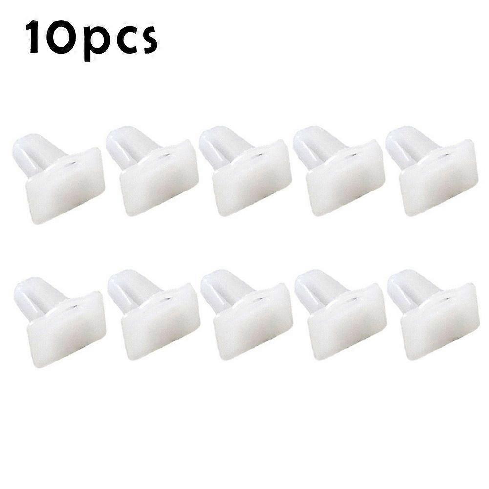 20-Pack Door Sill Covering Clip Trim Retainers For BMW E30, E39, E46, Z3, M3, M5 - White Nylon