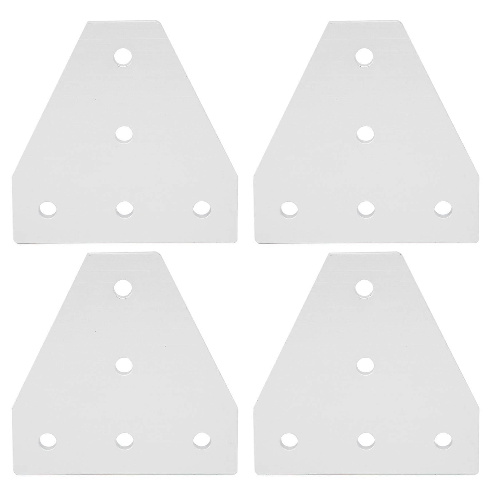 For 203040 T Shape Joining Plate Aluminium Alloy 5?Hole Joint Bracket for Aluminum Profile4040T