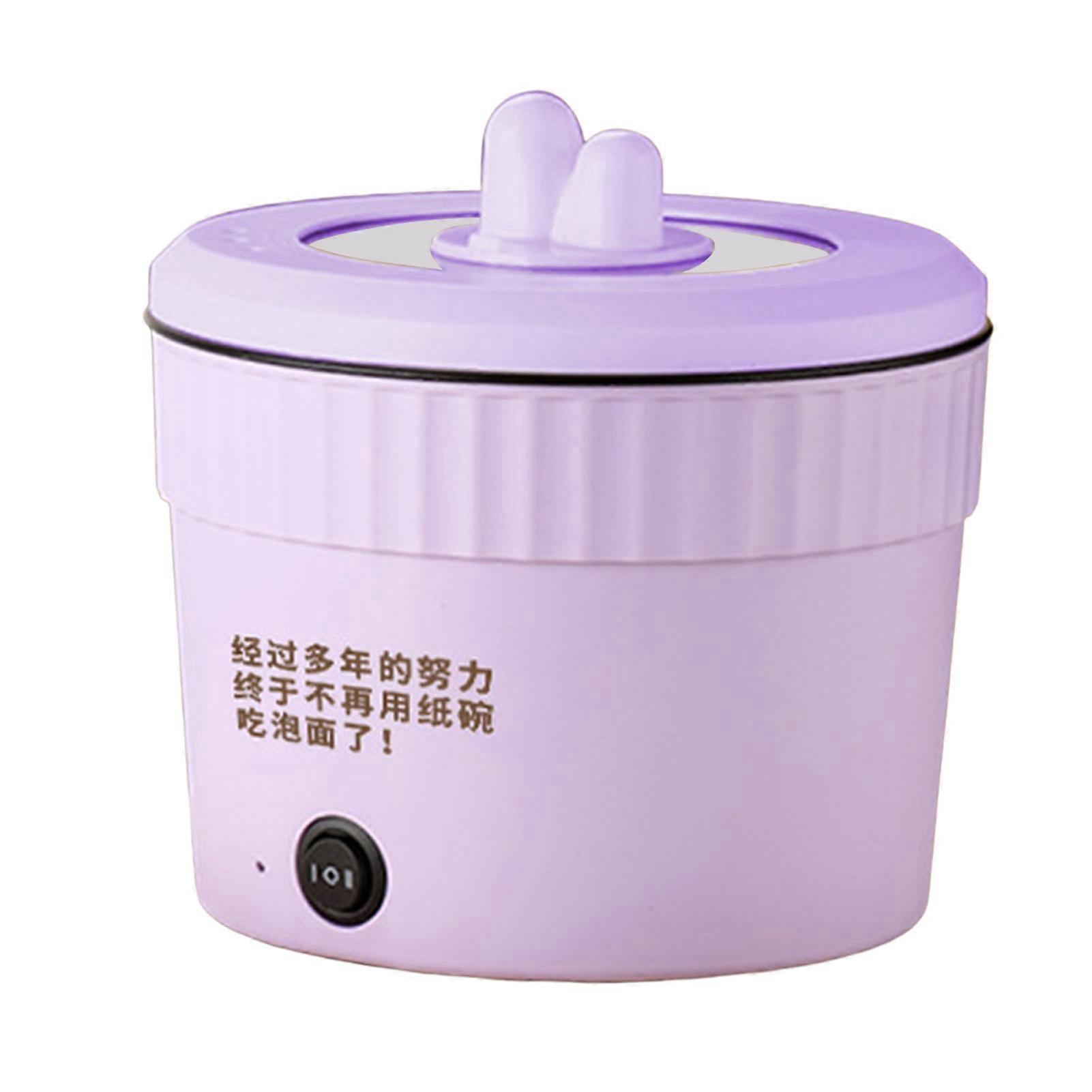 Electric Hot Pot Non-Stick Ramen Cooker Multifunction Hot Pot for Stir Fry Steak Noodles Ramen Cooker