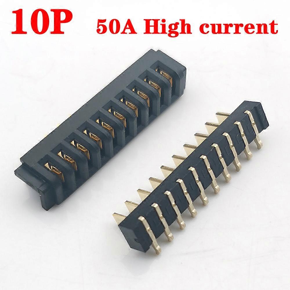 2-10pcs συνδετήρας μπαταριών λεπίδων lap-top 50A υψηλή τρέχουσα πίσσα 2.5mm υποδοχή συνδετήρων κατόχων Αρσενική θηλυκή υποδοχή βουλωμάτων επαφών