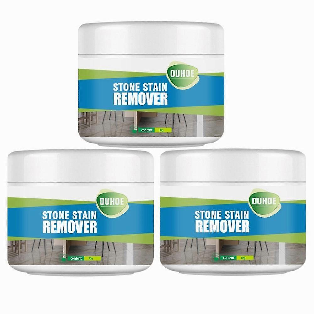 1-3X Stone Stain Remover for All Types of Stone Surfaces Household Cleaning Tools 30g