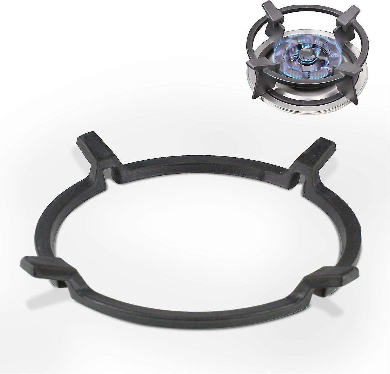 Universal Cast Iron Wok Pan Support Rack - Non Slip Stove Accessories