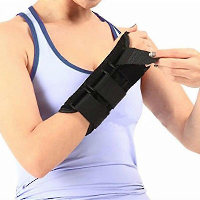 1pack Wrist Brace For Carpal Tunnel, Adjustable Wrist Support Brace With Splints Right /left Hand, Arm Compression Hand Support For Injuries, W