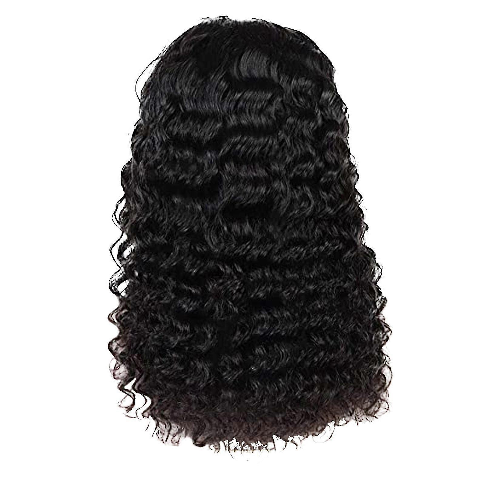 Dentelle Front Cheveux Humains Perruques Deep Wave Pré Plumed 150% Densité Remy Deep Curly