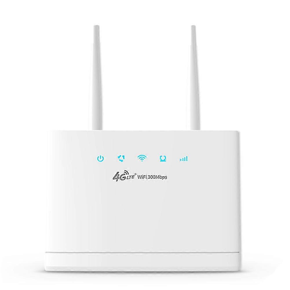 4g Wifi Router 150MBPS 4g Cpe Trådlös Router 100m Ethernet-port Extern antenn -i kortplats (EU-kontakt)