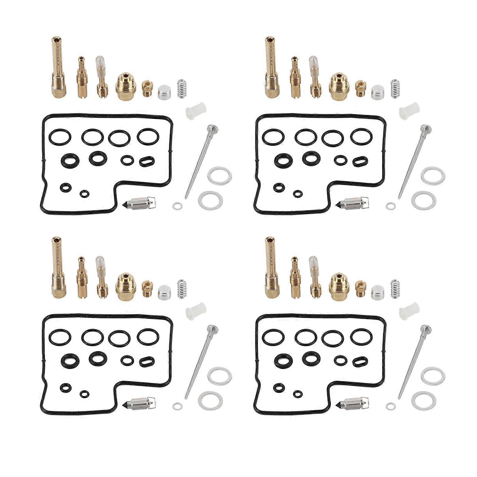4セット オートバイキャブレター修理キット 再構築パーツ ホンダ V45 マグナ/VF750/VF750Sに適合