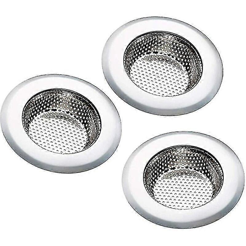 3pcs Stainless Steel Kitchen Sink Strainer