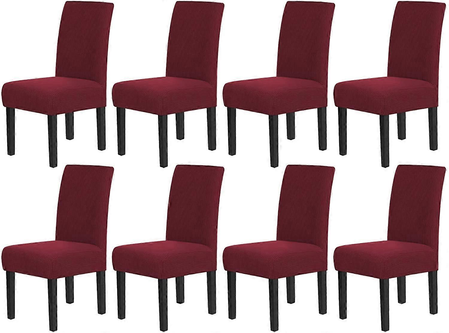 أغطية كرسي لغرفة الطعام تمتد كرسي الطعام يغطي وسائد كرسي لكراسي الطعام سوبر فيت كرسي الطعام حامي كرسي قابل للإزالة قابل للغسل شركة