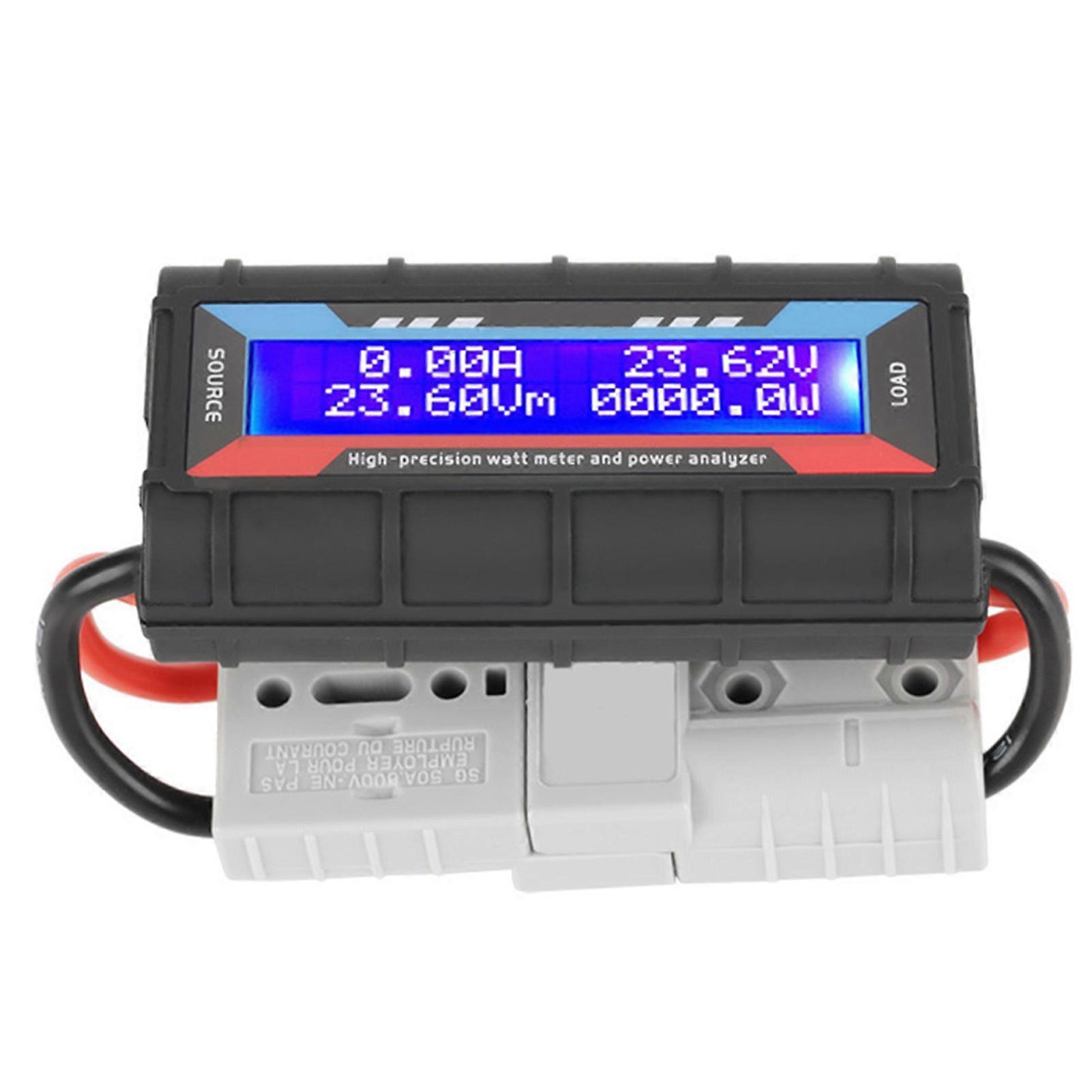 8V~60V High Precision Watt Meter Voltage Amp Meter Power Analyzer for Model Airplane (150A)