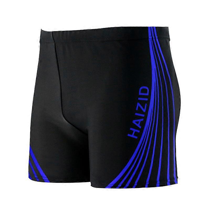 Men's Square Leg Athletic Swim Jammers Durable Training Splice Team Swimsuit