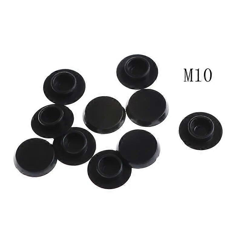 10PCS M5-24 πρακτικές μαύρες βίδες βιδών συνδετήρων υποδοχών δεκαεξαδικού καλύμματα καλύμματα Allen παξιμάδι βιδών μπουλιών γύρω από το κεφάλι προστατευτικό καπακιών κάλυψης