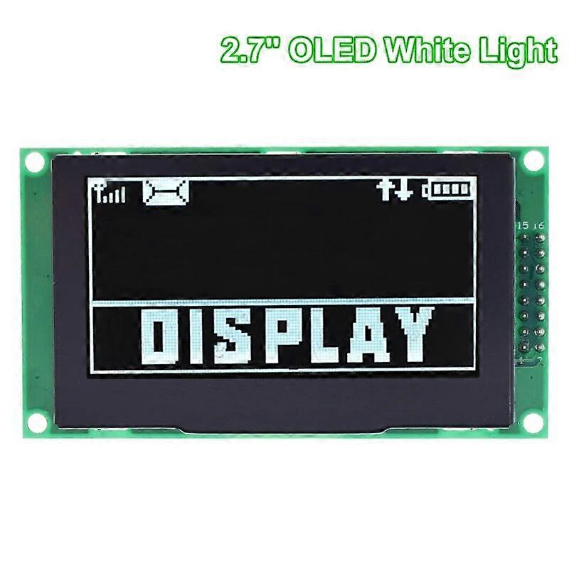 2,7 de Resolutie 128*64P van de Duimoled-Vertoningsmodule SSD1322 16Pin SPI PM Materiële SPI 16 Niveaus van Grijs voor Arduino