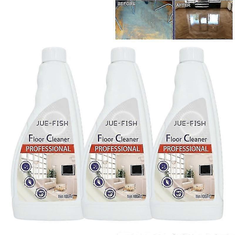 3pcs Floor Cleaner For All Robot Vacuum And Mop, Floor Cleaning Liquid Solution Compatible with Roborock & Omo Joint