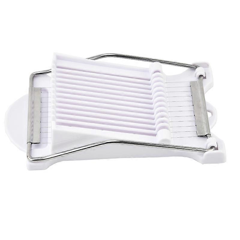 1 Pcs White 12-wire Food Slicing Cutter Machine - Egg/meat/Cheese/Fruit Cutter Machine Fruit Slicing Tool for Home Kitchen Use