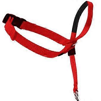 Dog Head Harness Collar Adjustable Muzzle Pet Dog Halter Leader Belt Collar No Pull Bite Straps Trai