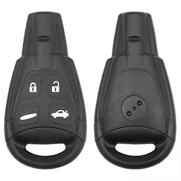 Key Shell/Alarm Box with 4 Buttons for Saab 9-3 & 9-5