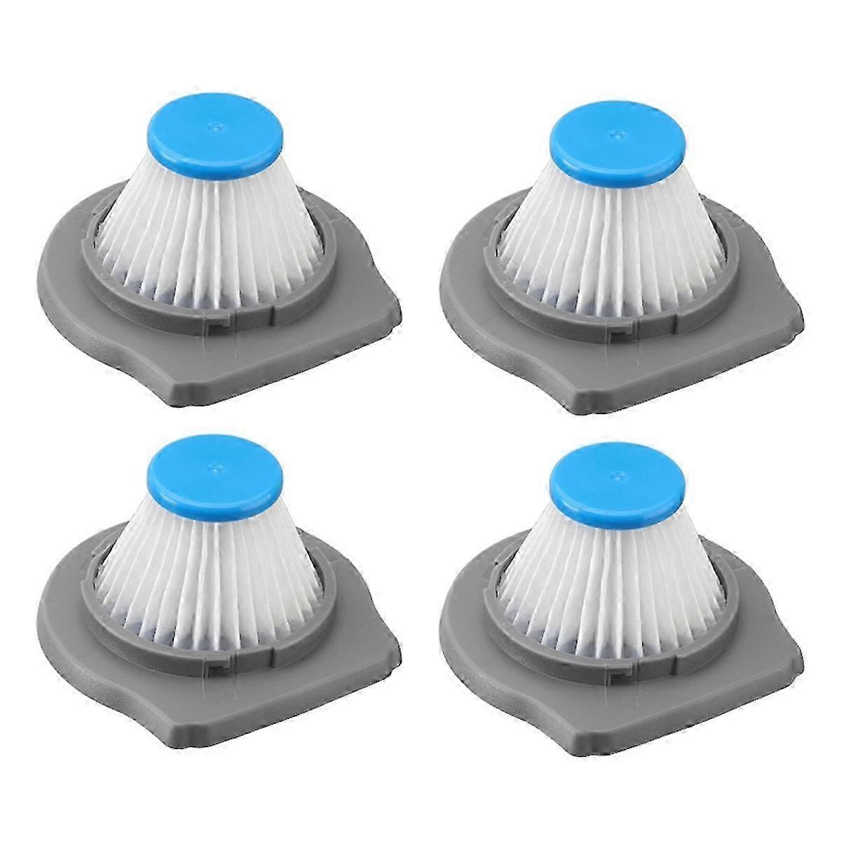 4pcs for HLVCF10 Vacuum Filter Replacement for ,for AdvancedClean & Reviva Series Hand Vacuums
