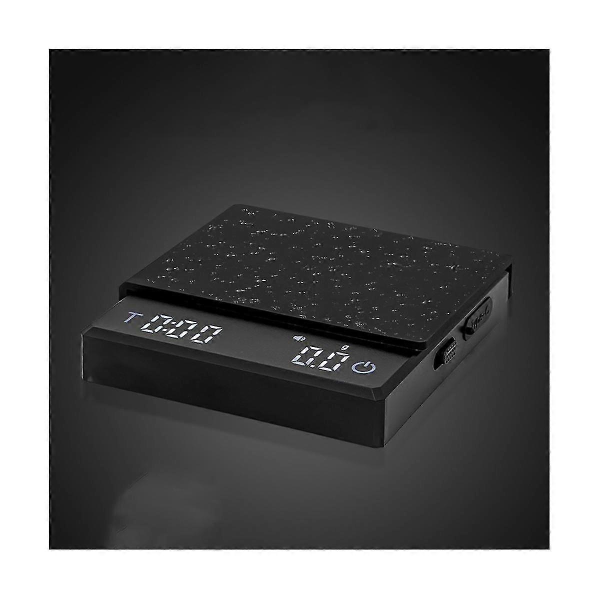 Digital Espresso Coffee Kitchen Scale Mini Smart Timer Usb 2kg With Timer Led Screen Electronic Kitchen Timer Scale