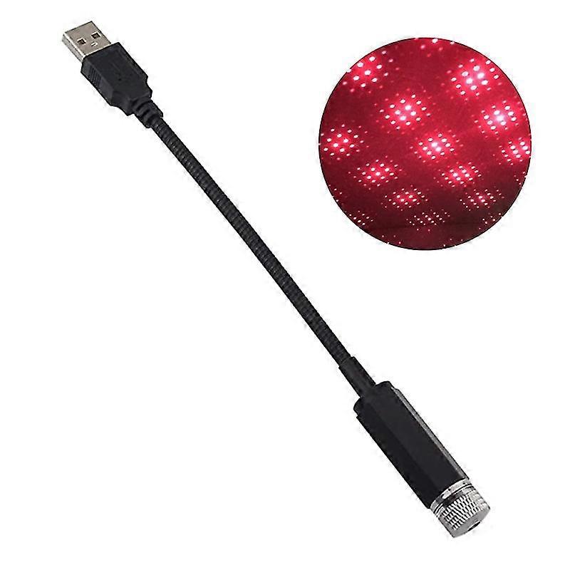 Car Atmosphere Starry Ceiling Interior Lamp Romantic Usb Night Light Decorations