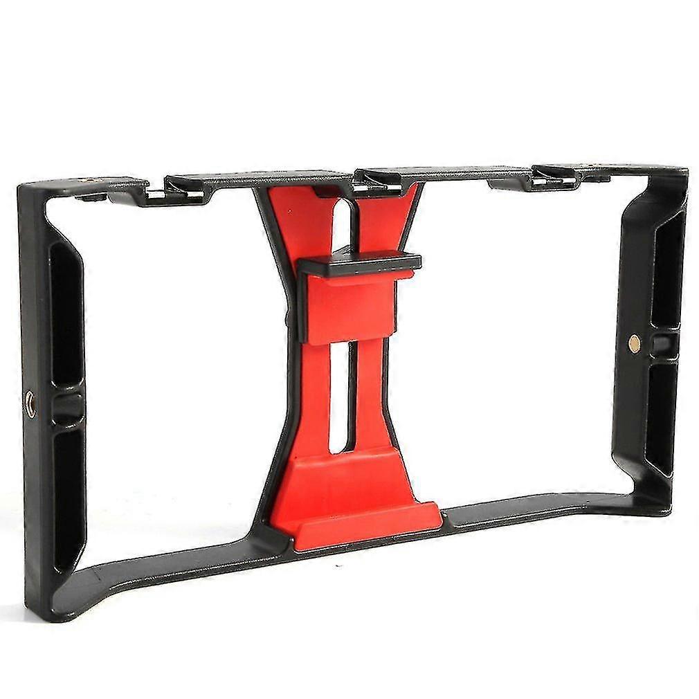 Phone Video Camera Cage - Handheld Stabilizer Film Making Rig for Smartphone, Mobile Phone Stabilizer