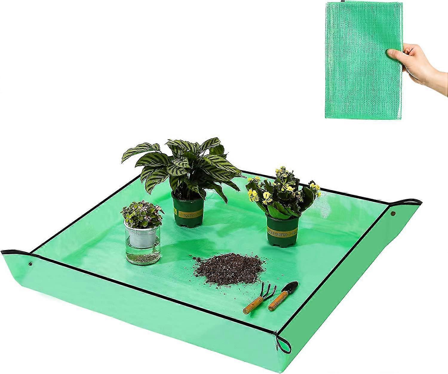 Plant Repotting Mat foldbar vandtæt havemåtte, bærbar pottebakke til indendørs planter Saftig transplantation og rodkontrol, gaver til Wom