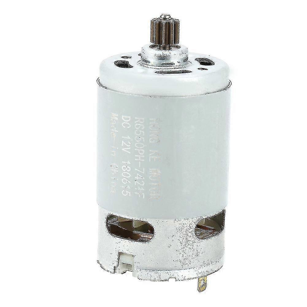 מנוע dc הילוך יחיד תעשייתי במהירות 9 שיניים לאביזרי כלי מכונת מקדחה חשמלית