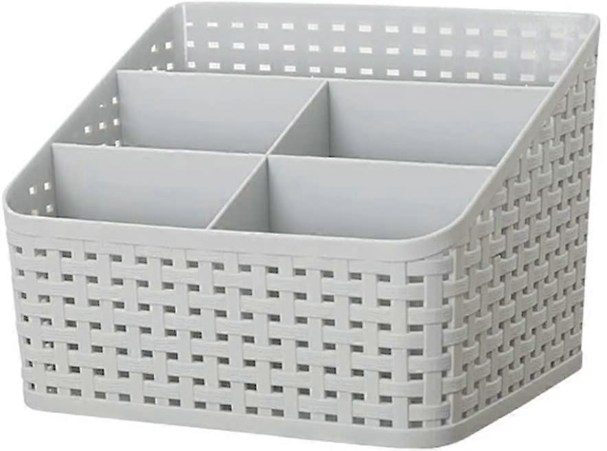 Storage basket, multifunctional cosmetic box storage box (white)