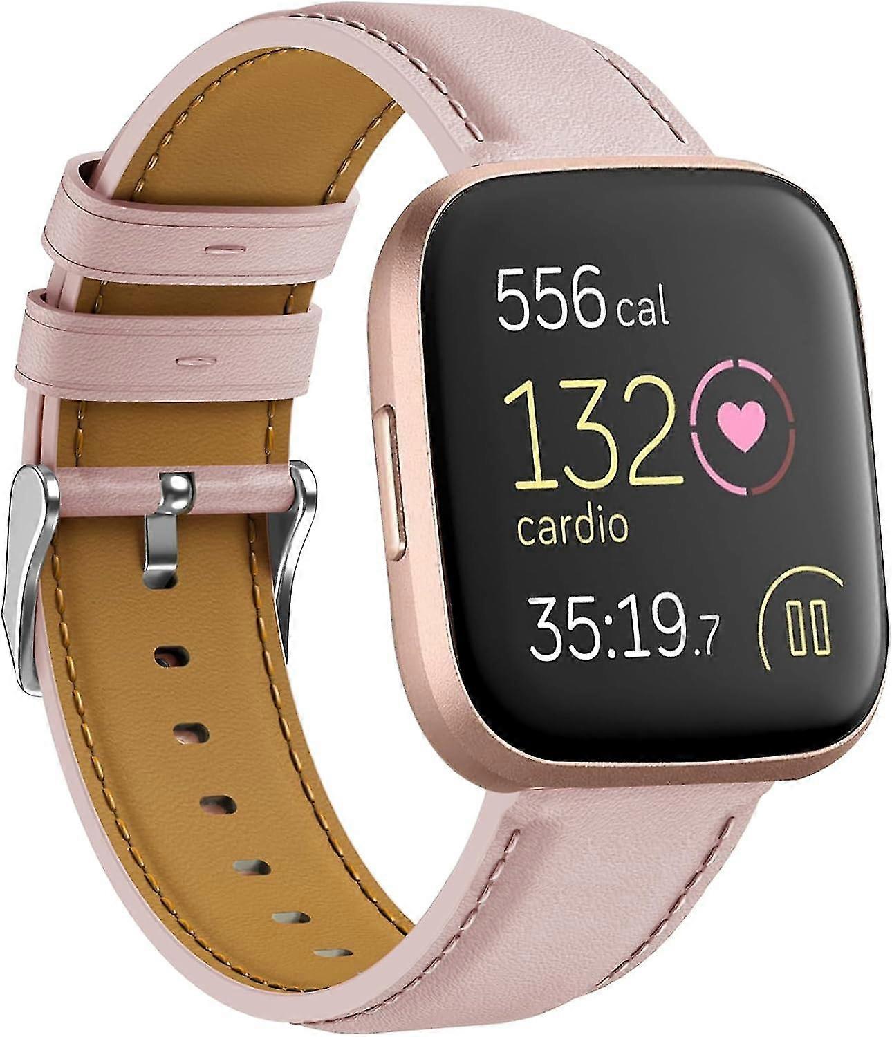 Genuine Leather Strap For Fitbit Versa 2