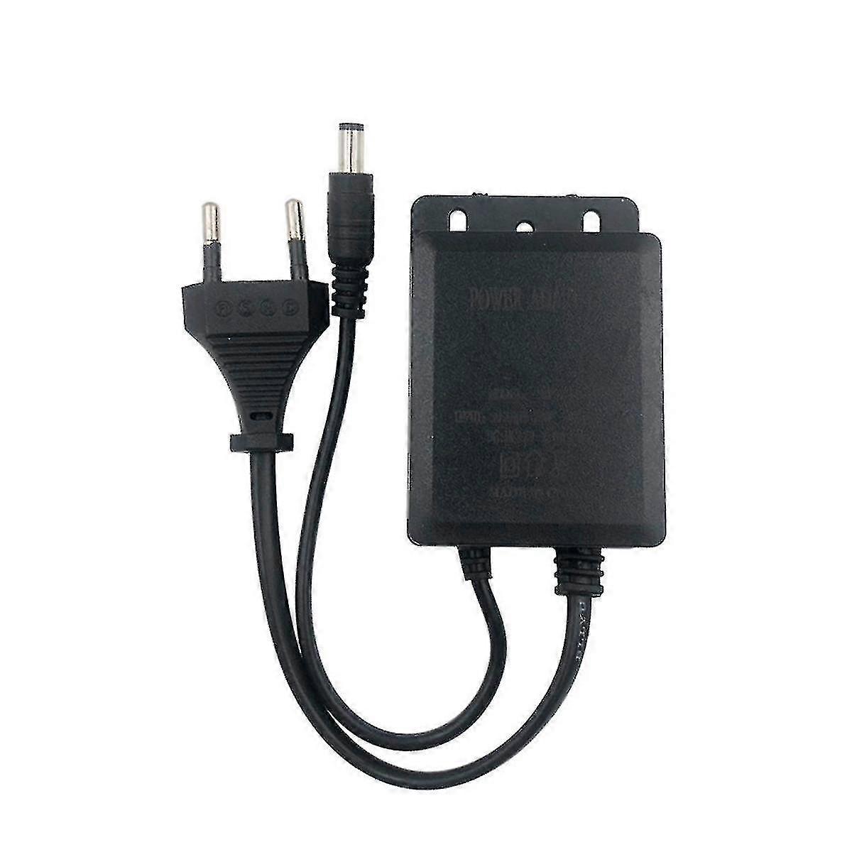 12V 2A Netzteil Wasserdichte Netzkamera Regendichtes Netzteil Lichtleistenversorgung mit EU-Stecker B