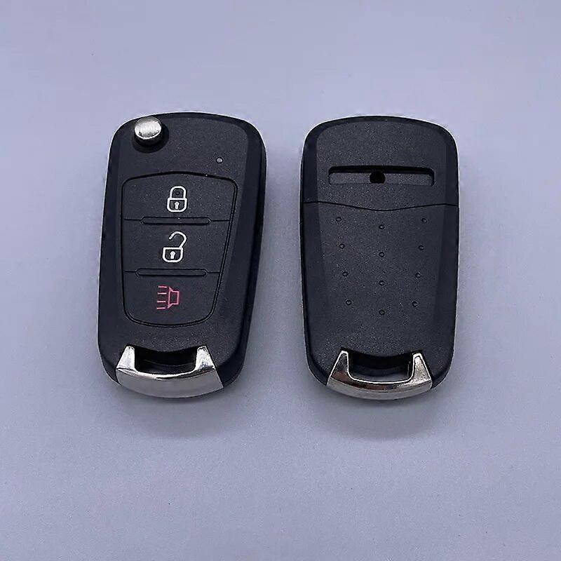 Keychannel 3 tlačítka Flip Car Remote Car Key Shell pro GREAT WALL WINGLE STEED 5 6 HAVAL HOVER H5 Skládací kryt klíče TOY40 Blade