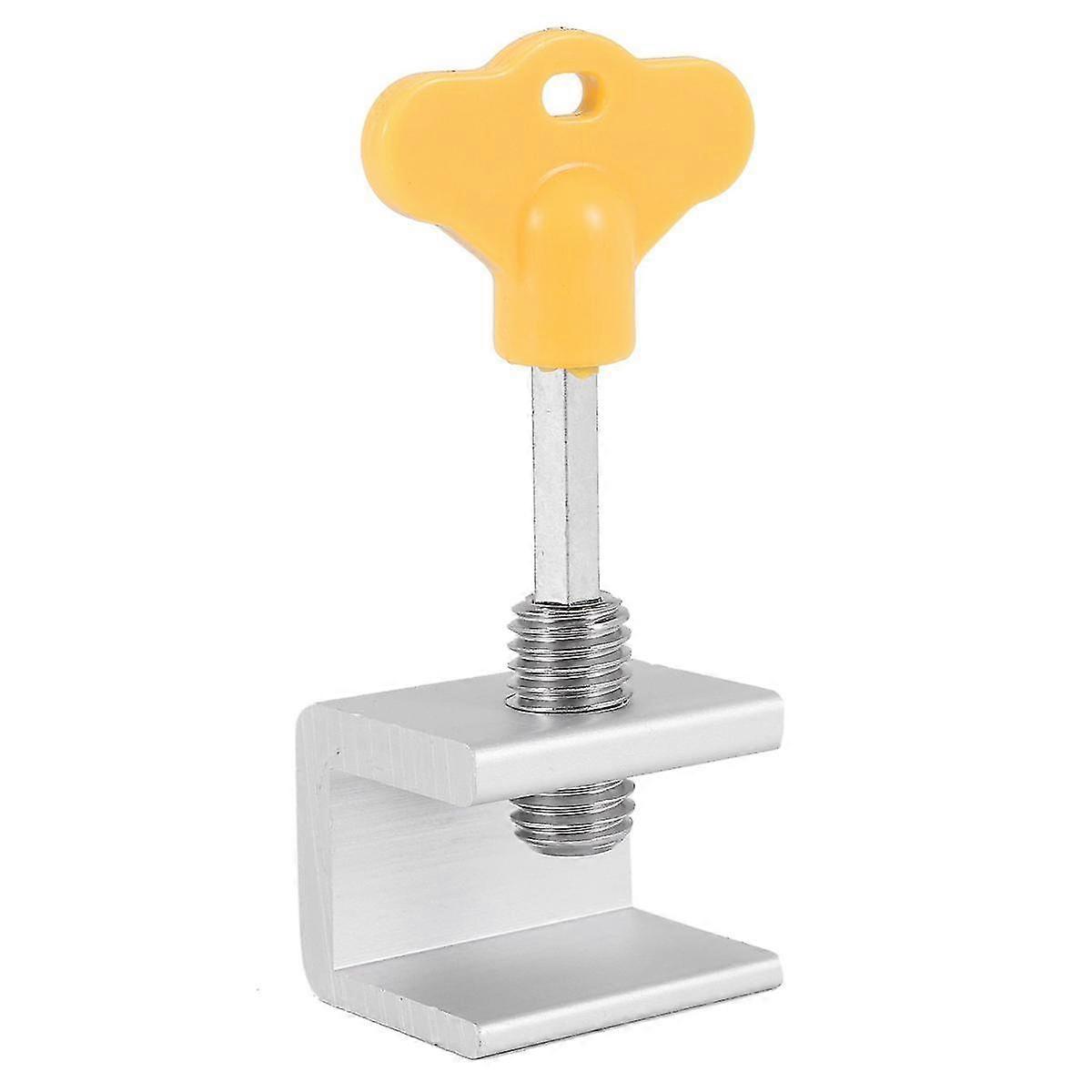 10pcs Adjustable Sliding Locks Stop Aluminum Alloy Door Frame Security Lock Child Locks With Keysho