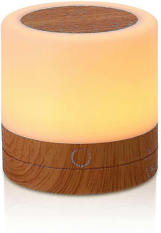 Mini Night Light, Led Touch Bedside Table Light, Usb Charging, Remote Control Dimming, Multi-color