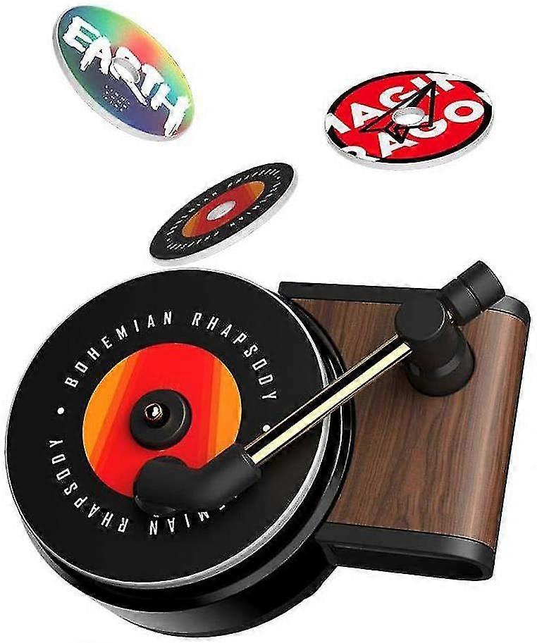 Record Player Design Car Perfume Clip Auto Air Smell Diffuser