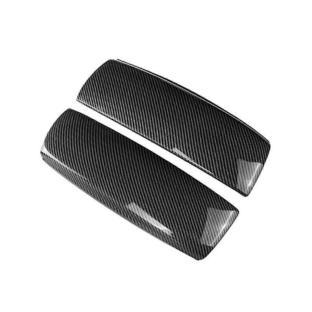 Carbon Fiber Center Console Armrest Box Panel Cover Decoration Stickers For- X5 F15 X6 F16 2014-201