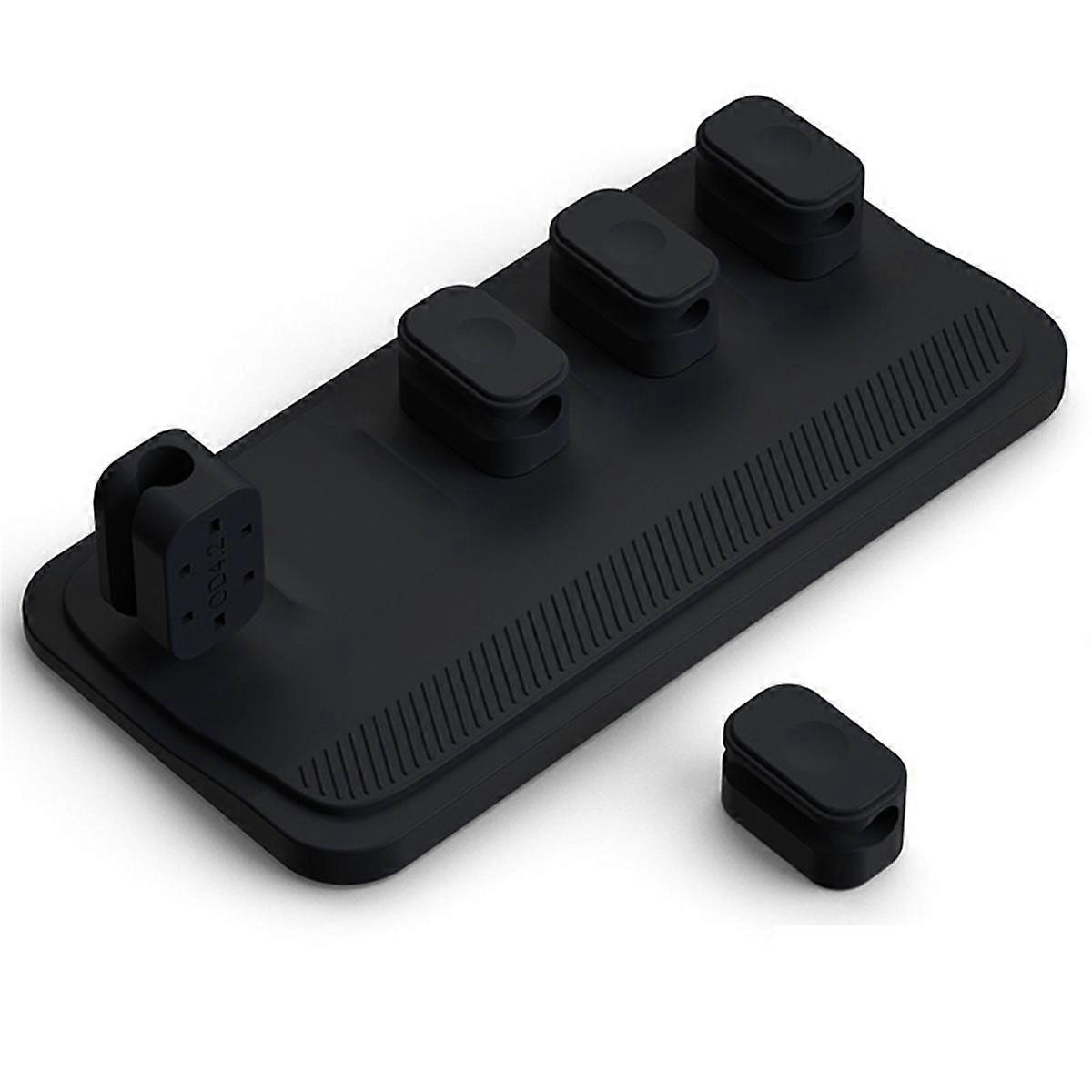 Magnetic Mouse Cable Wire Organizer Desktop Cable Clip Protector Cord Winder Row Plug Fixed USB Cha