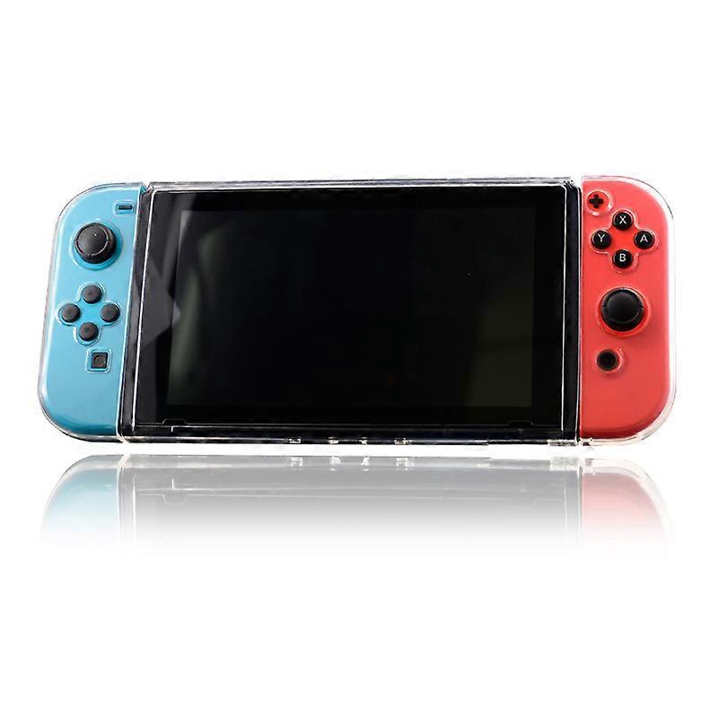 Transparent TPU Soft Case Protective Shell Cover for Nintendo Switch NS Console Joy-con Crystal Clear Back Protector