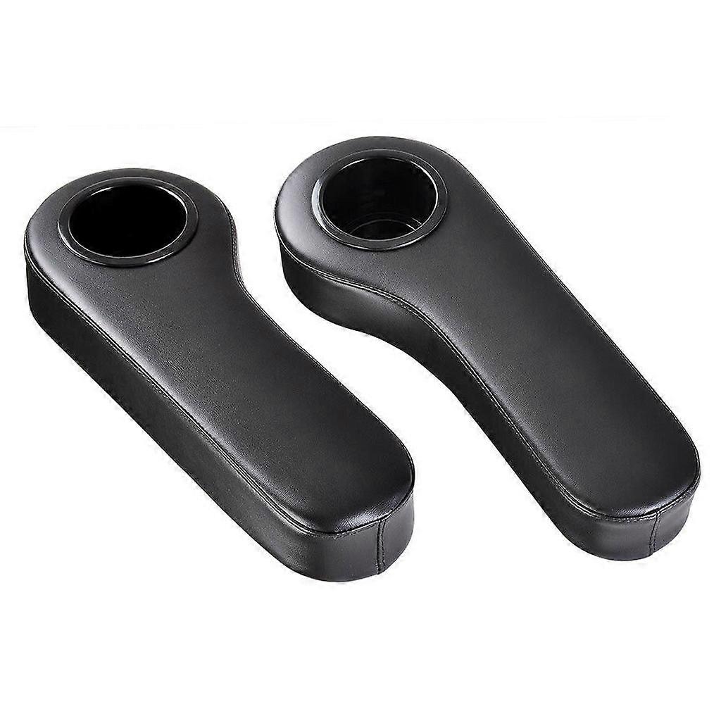 Sedile Posteriore Bracciolo Stand Coppa Accessori Modificati per Club Car Golf Nero