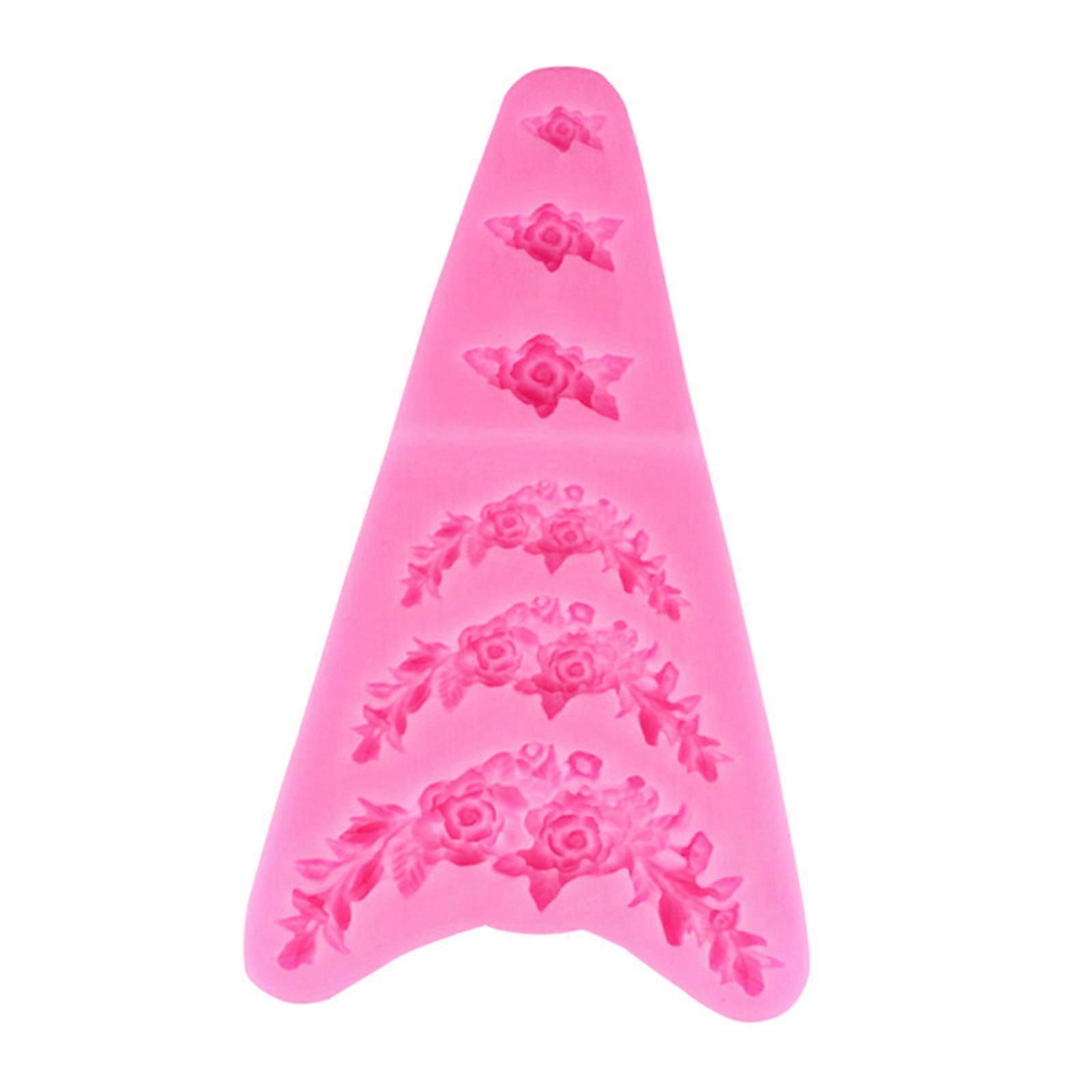 Vintage Embossed Pattern Silicone Mold Cupcake Baking Tool Kitchen Chocolate