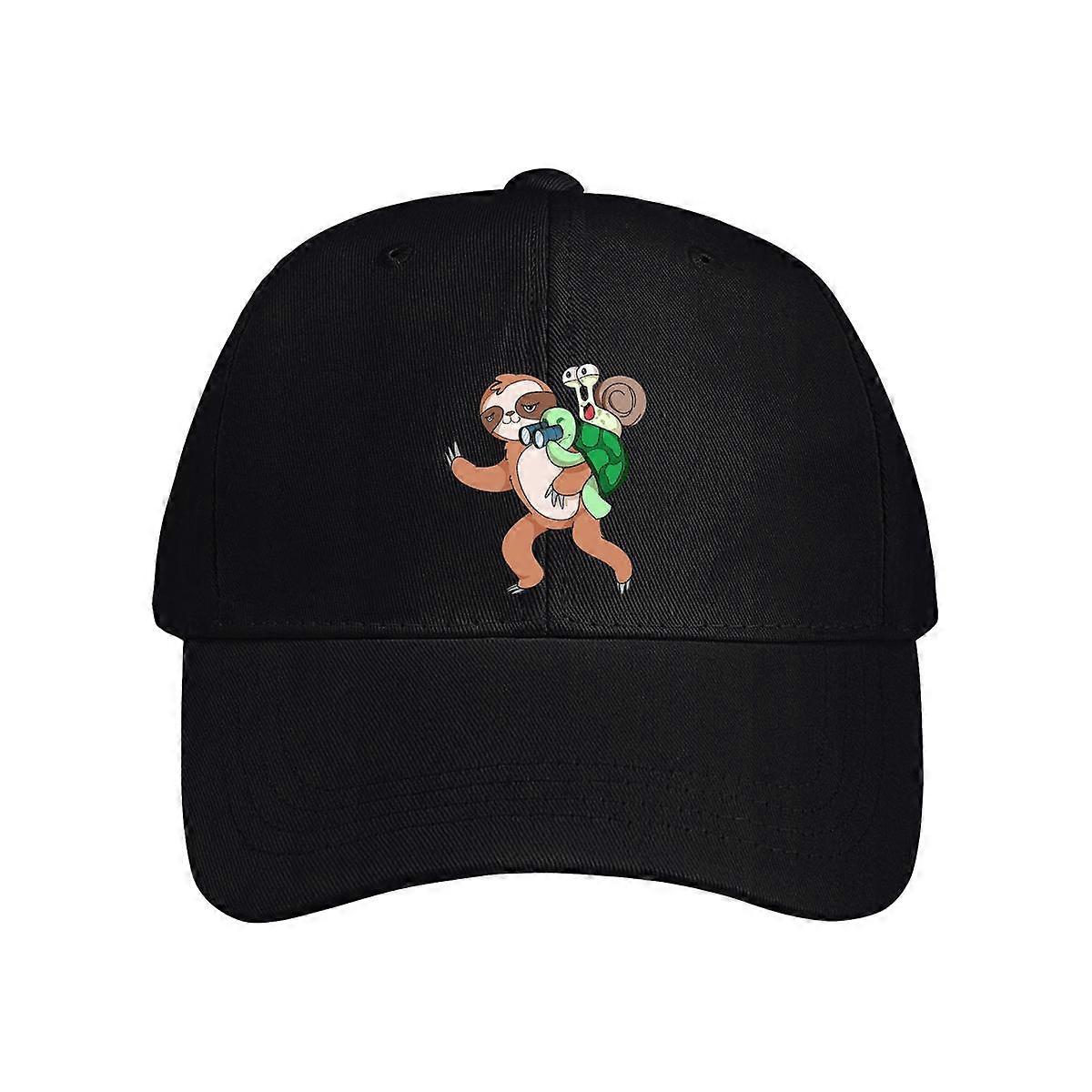 Sloth Turtle Snail Baseball Cap
