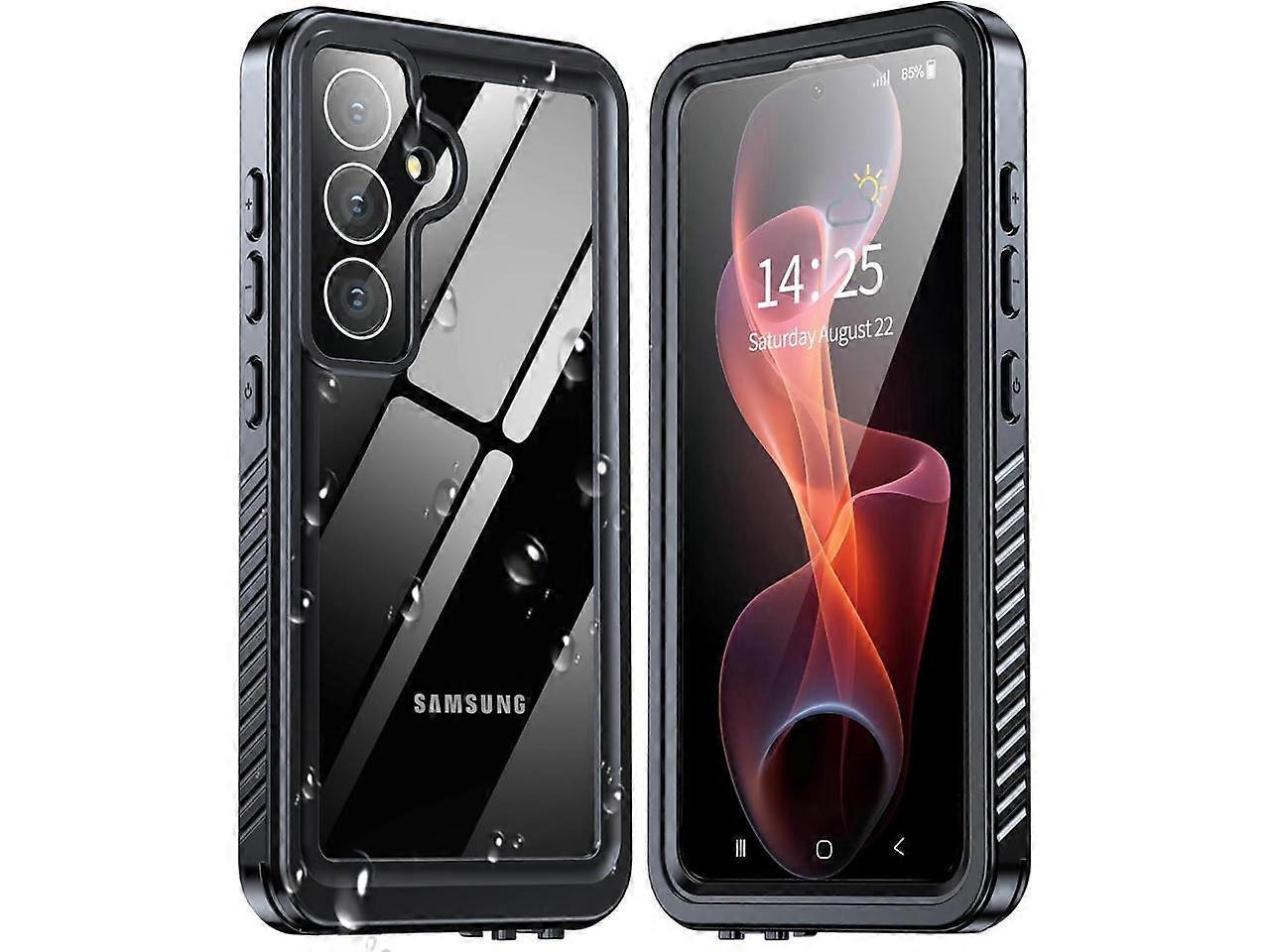for Samsung Galaxy S24 Case Waterproof, Built-in Lens & Screen Protector 360 Full Body Heavy Duty Protective Shockproof IP68 Underwater Case for Galax